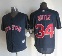 Boston Red Sox #34 David Ortiz Navy Blue New Cool Base Stitched MLB Jersey Boston Red Sox #34 David Ortiz Navy Blue New Cool Base Stitched MLB Jersey