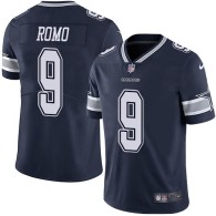 Nike Cowboys -9 Tony Romo Navy Blue Team Color Stitched NFL Vapor Untouchable Limited Jersey