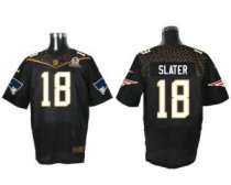 Nike New England Patriots -18 Matt Slater Black 2016 Pro Bowl Stitched NFL Elite Jersey