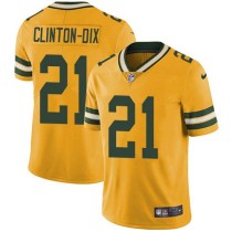 Nike Packers -21 Ha Ha Clinton-Dix Yellow Stitched NFL Limited Rush Jersey Nike Packers -21 Ha Ha Clinton-Dix Yellow Stitched NFL Limited Rush Jersey