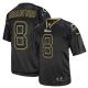 Nike St Louis Rams -8 Sam Bradford Lights Out Black Men's Stitched NFL Elite Jersey