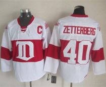 Detroit Red Wings -40 Henrik Zetterberg White Winter Classic CCM Throwback Stitched NHL Jersey Detroit Red Wings -40 Henrik Zetterberg White Winter Classic CCM Throwback Stitched NHL Jersey