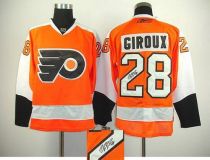 Philadelphia Flyers -28 Claude Giroux Orange Autographed Stitched NHL Jersey Philadelphia Flyers -28 Claude Giroux Orange Autographed Stitched NHL Jersey