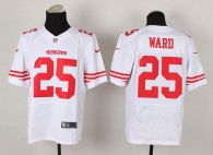 Nike San Francisco 49ers #25 Jimmie Ward White Men's Stitched NFL Elite Jersey