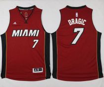Miami Heat -7 Goran Dragic Red Stitched NBA Jersey Miami Heat -7 Goran Dragic Red Stitched NBA Jersey