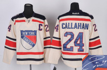 Autographed New York Rangers -24 Ryan Callahan Cream 2012 Winter Classic Stitched NHL Jersey Autographed New York Rangers -24 Ryan Callahan Cream 2012 Winter Classic Stitched NHL Jersey
