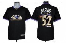 Nike Ravens -52 Ray Lewis Black NFL Game All Star Fashion Jersey Nike Ravens -52 Ray Lewis Black NFL Game All Star Fashion Jersey