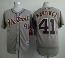 Detroit Tigers #41 Victor Martinez Grey Cool Base Stitched MLB Jersey Detroit Tigers #41 Victor Martinez Grey Cool Base Stitched MLB Jersey
