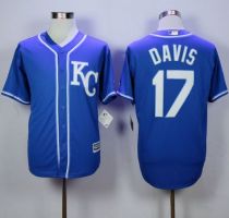 Kansas City Royals -17 Wade Davis Blue Alternate 2 New Cool Base Stitched MLB Jersey Kansas City Royals -17 Wade Davis Blue Alternate 2 New Cool Base Stitched MLB Jersey