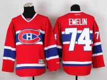 Montreal Canadiens -74 Alexei Emelin Red Stitched NHL Jersey Montreal Canadiens -74 Alexei Emelin Red Stitched NHL Jersey