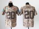 NEW Detroit Lions -20 Barry Sanders Camo NFL Elite USMC Jersey(USA)