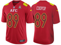 2017 PRO BOWL AFC AMARI COOPER RED GAME JERSEY
