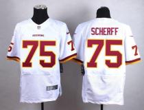 Nike Washington Redskins -75 Brandon Scherff White Men's Stitched NFL Elite Jersey Nike Washington Redskins -75 Brandon Scherff White Men's Stitched NFL Elite Jersey