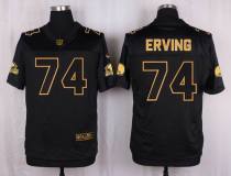 Nike Cleveland Browns -74 Cameron Erving Black Stitched NFL Elite Pro Line Gold Collection Jersey Nike Cleveland Browns -74 Cameron Erving Black Stitched NFL Elite Pro Line Gold Collection Jersey