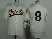 Baltimore Orioles #8 Cal Ripken Cream 1954 Turn Back The Clock Stitched MLB Jersey Baltimore Orioles #8 Cal Ripken Cream 1954 Turn Back The Clock Stitched MLB Jersey