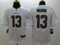 Nike Miami Dolphins #13 Dan Marino White Men's Stitched NFL Elite Jersey Nike Miami Dolphins #13 Dan Marino White Men's Stitched NFL Elite Jersey