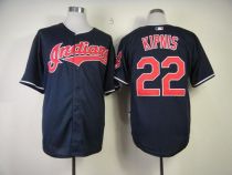 Cleveland Indians -22 Jason Kipnis Navy Blue Cool Base Stitched MLB Jersey Cleveland Indians -22 Jason Kipnis Navy Blue Cool Base Stitched MLB Jersey