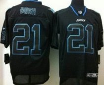 NEW Detroit Lions 21 Reggie Bush Black Light Out Elite NFL Jerseys NEW Detroit Lions 21 Reggie Bush Black Light Out Elite NFL Jerseys