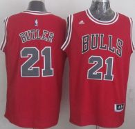 Revolution 30 Chicago Bulls -21 Jimmy Butler Red Stitched NBA Jersey