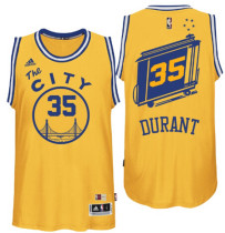 NBA Golden State Warriors -35 Kevin Durant yellow jerseys