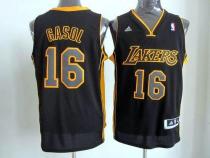 Revolution 30 Los Angeles Lakers -16 Pau Gasol Black Gold NO Stitched NBA Jersey Revolution 30 Los Angeles Lakers -16 Pau Gasol Black Gold NO Stitched NBA Jersey