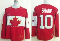 Olympic 2014 CA 10 Patrick Sharp Red Stitched NHL Jersey Olympic 2014 CA 10 Patrick Sharp Red Stitched NHL Jersey