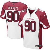 Nike Arizona Cardinals -90 Dockett Jersey White Elite Road Jersey