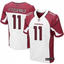 Nike Arizona Cardinals -11 Fitzgerald Jersey White Elite Road Jersey