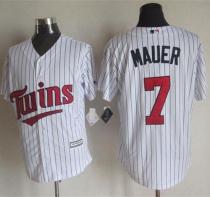 Minnesota Twins -7 Joe Mauer White New Cool Base Stitched MLB Jersey Minnesota Twins -7 Joe Mauer White New Cool Base Stitched MLB Jersey