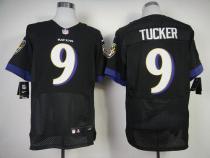 Nike Ravens -9 Justin Tucker Black Alternate Men's Stitched NFL New Elite Jersey Nike Ravens -9 Justin Tucker Black Alternate Men's Stitched NFL New Elite Jersey