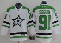 Dallas Stars -91 Tyler Seguin New White Stitched NHL Jersey Dallas Stars -91 Tyler Seguin New White Stitched NHL Jersey