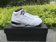 Authentic Air Jordan 5 GS “White Cement”