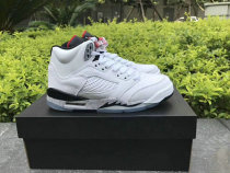Authentic Air Jordan 5 GS “White Cement” Authentic Air Jordan 5 GS “White Cement”