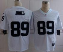 Nike Oakland Raiders #89 James Jones White Men's Stitched NFL Elite Jersey Nike Oakland Raiders #89 James Jones White Men's Stitched NFL Elite Jersey