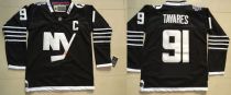 New York Islanders -91 John Tavares Black Alternate Stitched NHL Jersey New York Islanders -91 John Tavares Black Alternate Stitched NHL Jersey