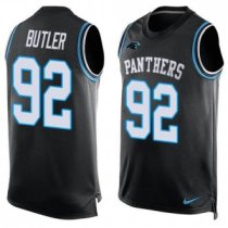 Nike Panthers -92 Vernon Butler Black Team Color Stitched NFL Limited Tank Top Jersey Nike Panthers -92 Vernon Butler Black Team Color Stitched NFL Limited Tank Top Jersey