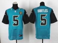 Nike Jacksonville Jaguars #5 Blake Bortles Teal Green Team Color Men's Stitched NFL Elite Jersey