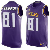 Nike Vikings -81 Moritz Boehringer Purple Team Color Stitched NFL Limited Tank Top Jersey Nike Vikings -81 Moritz Boehringer Purple Team Color Stitched NFL Limited Tank Top Jersey