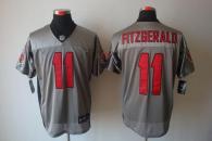 Nike Cardinals -11 Larry Fitzgerald Grey Shadow Men's Stitched NFL Elite Jersey