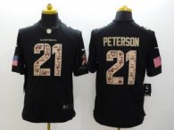 Nike Falcons 21 Desmond Trufant Black NFL Limited Salute to Service Jersey
