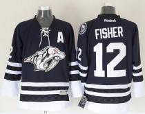 Nashville Predators -12 Mike Fisher Blue Third Stitched NHL Jersey Nashville Predators -12 Mike Fisher Blue Third Stitched NHL Jersey
