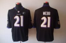 Nike Ravens -21 Lardarius Webb Black Alternate With Art Patch Stitched NFL Limited Jersey Nike Ravens -21 Lardarius Webb Black Alternate With Art Patch Stitched NFL Limited Jersey