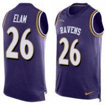 Nike Ravens -26 Matt Elam Purple Team Color Stitched NFL Limited Tank Top Jersey Nike Ravens -26 Matt Elam Purple Team Color Stitched NFL Limited Tank Top Jersey