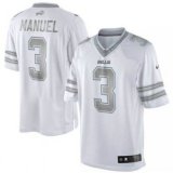Nike Buffalo Bills -3 EJ Manuel Silver Grey