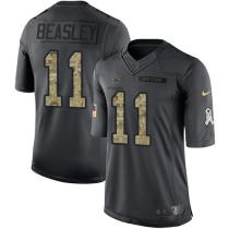 Dallas Cowboys -11 Cole Beasley Nike Anthracite 2016 Salute to Service Jersey Dallas Cowboys -11 Cole Beasley Nike Anthracite 2016 Salute to Service Jersey