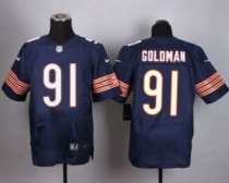 Nike Chicago Bears -91 Eddie Goldman Navy Blue Team Color Stitched NFL Elite Jersey Nike Chicago Bears -91 Eddie Goldman Navy Blue Team Color Stitched NFL Elite Jersey