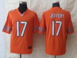 Nike Chicago Bears -17 Alshon Jeffery Orange Alternate NFL Limited Jersey