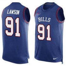 Nike Buffalo Bills -91 Manny Lawson Royal Blue Team Color Stitched NFL Limited Tank Top Jersey Nike Buffalo Bills -91 Manny Lawson Royal Blue Team Color Stitched NFL Limited Tank Top Jersey