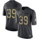Green Bay Packers -39 Demetri Goodson Nike Anthracite 2016 Salute to Service Jersey