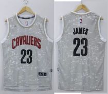 Cleveland Cavaliers -23 LeBron James Grey City Light Stitched NBA Jersey Cleveland Cavaliers -23 LeBron James Grey City Light Stitched NBA Jersey